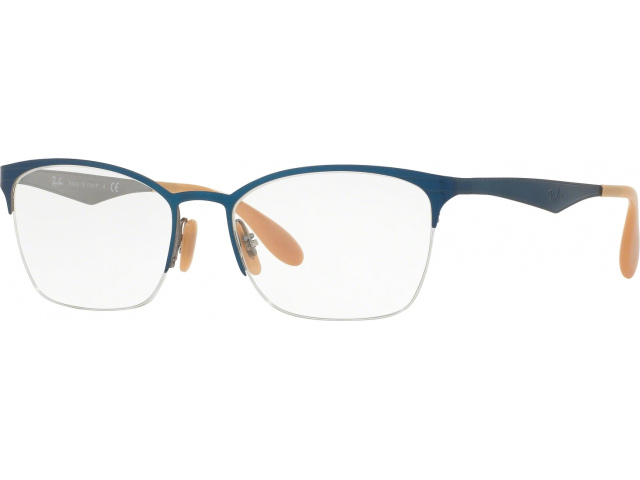 Оправа Ray-Ban RX6345 2865 Top Brushed Light Blue On Grey