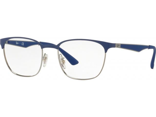  Ray-Ban RX6356 2876 Top Brusched Blue On Gunmetal