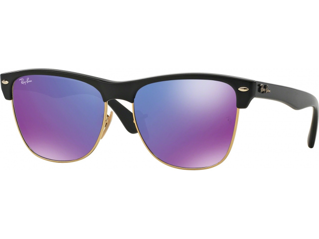 Солнцезащитные очки Ray-Ban Clubmaster Oversized RB4175 877/1M Demi Shiny Black