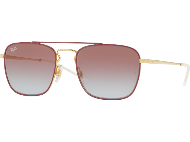 Солнцезащитные очки Ray-Ban RB3588 9060I8 Gold Top On Bordeaux