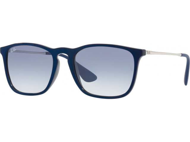 Солнцезащитные очки Ray-Ban Chris RB4187 631719 Shiny Blu Mirror Blu