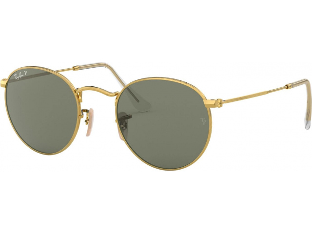   Ray-Ban Round Metal RB3447 001/58 Gold