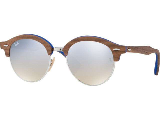   Ray-Ban Clubround Wood RB4246M 12179U Silver