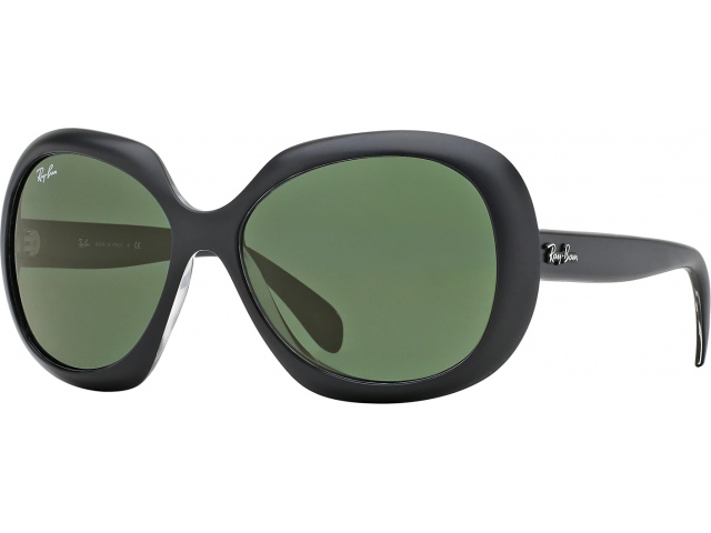 Солнцезащитные очки Ray-Ban RB4208 610071 Top Matte Black On Transparent