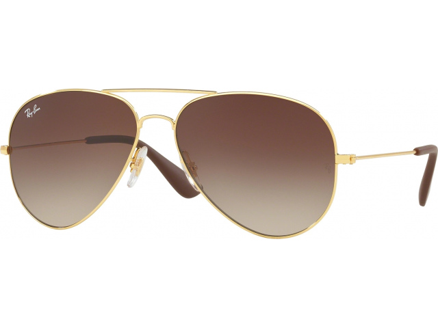 Солнцезащитные очки Ray-Ban RB3558 001/13 Gold