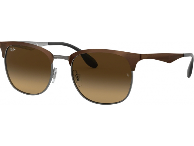   Ray-Ban RB3538 188/13 Top Brown On Gunmetal
