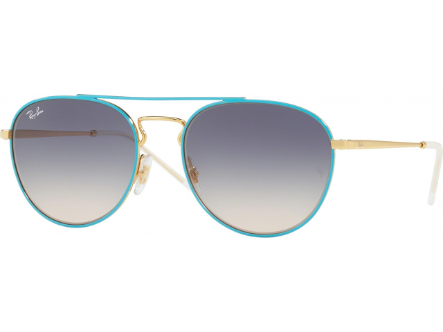 Солнцезащитные очки Ray-Ban RB3589 9057I9 Gold Top On Light Blue