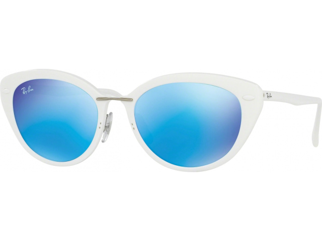 Солнцезащитные очки Ray-Ban RB4250 671/55 Shiny White
