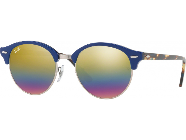 Солнцезащитные очки Ray-Ban Clubround RB4246 1223C4 Top Blue On Trasparent Blue
