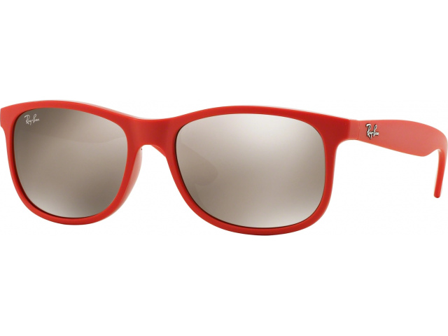 Солнцезащитные очки Ray-Ban Andy RB4202 61555A Shiny Coral On Matte Top