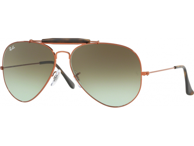 Солнцезащитные очки Ray-Ban Outdoorsman Ii RB3029 9002A6 Shiny Medium Bronze