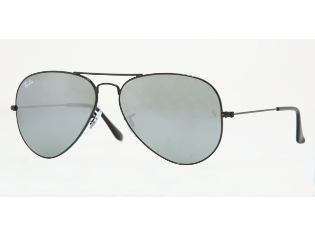 Солнцезащитные очки Ray-Ban Aviator Large Metal RB3025 002/40 Shiny Black