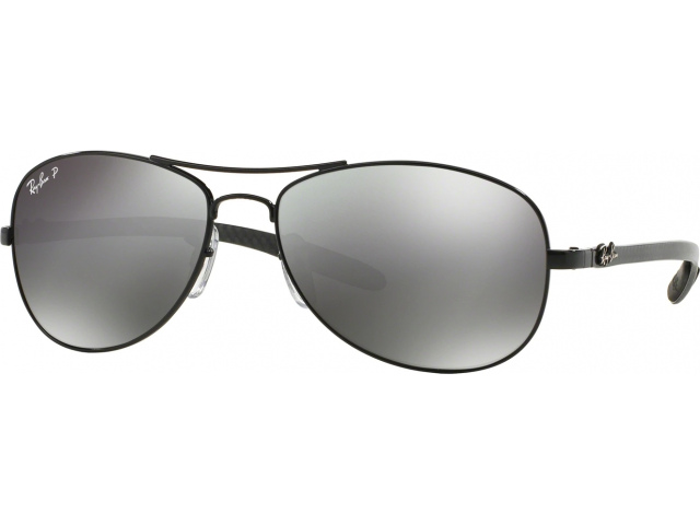 Солнцезащитные очки Ray-Ban Rb8301 RB8301 002/K7 Shiny Black