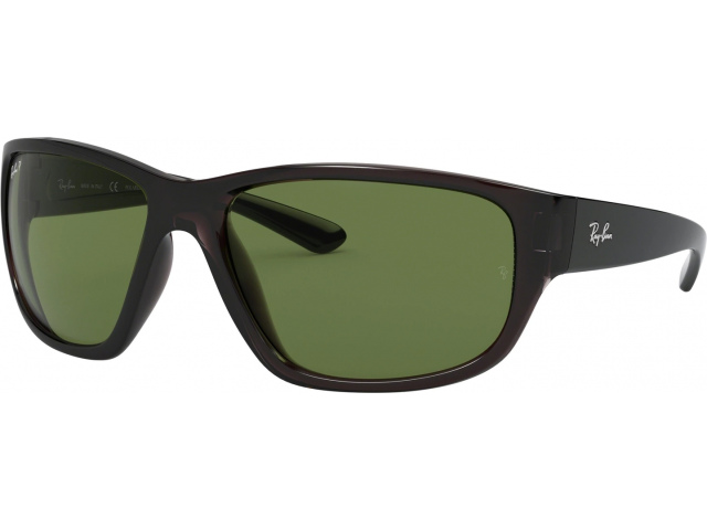 Солнцезащитные очки Ray-Ban RB4300 705/O9 Ttrasparent Grey