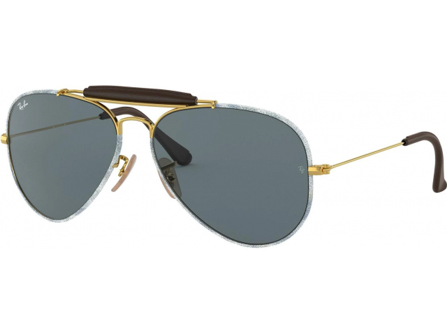 Солнцезащитные очки Ray-Ban Aviator Craft RB3422Q 9193R5 Gold/blue Jeans