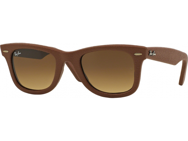 Солнцезащитные очки Ray-Ban Wayfarer Leather RB2140QM 116985 Userd Leather Brown