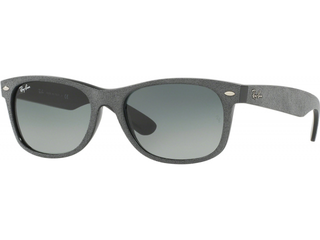 Солнцезащитные очки Ray-Ban New Wayfarer RB2132 624171 Black/top Grey Alcantara