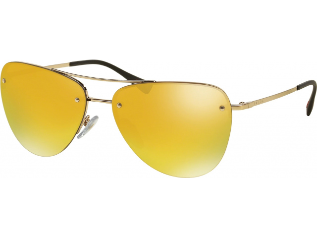Солнцезащитные очки Prada linea rossa PS 53RS ZVN5N0 Pale Gold