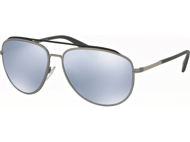 Солнцезащитные очки Prada linea rossa PS 55RS QFP5Q0 Grey/steel Rubber