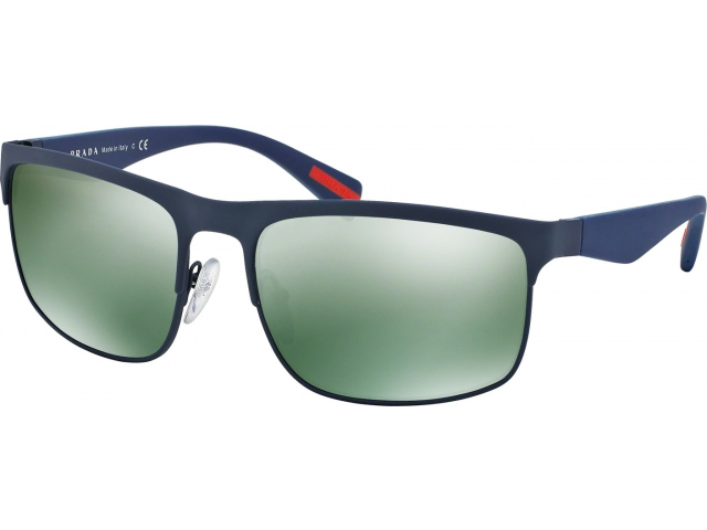 Солнцезащитные очки Prada linea rossa Rubbermax PS 56PS TFY3C0 Blue Rubber
