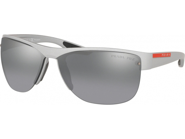 Солнцезащитные очки Prada linea rossa Active PS 17US 4499R1 Dk Metallized Grey Rubber