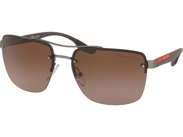 Солнцезащитные очки Prada linea rossa Lifestyle PS 60US DG1724 Gunmeal Rubber