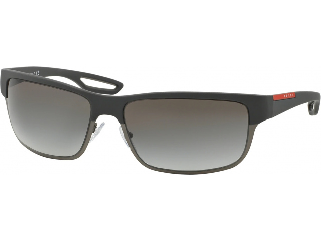Солнцезащитные очки Prada linea rossa PS 50QS TIG0A7 Grey Rubber/matte Gunmetal