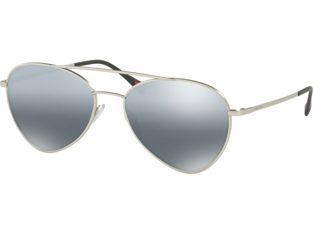 Солнцезащитные очки Prada linea rossa Lifestyle PS 50SS 1AP2F2 Matte Silver