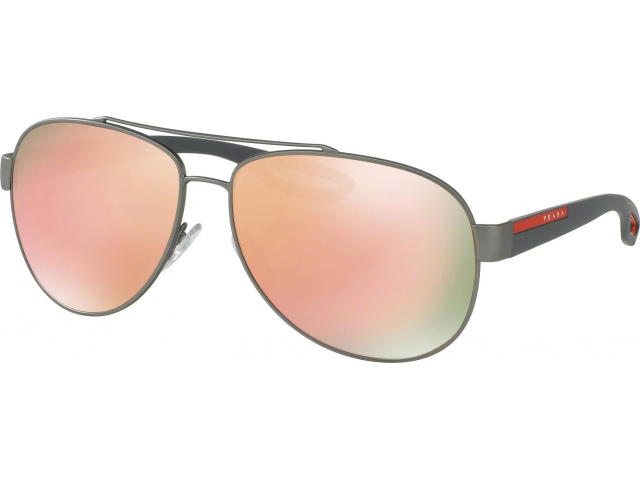 Солнцезащитные очки Prada linea rossa Active PS 55QS DG16Q2 Gunmetal Rubber