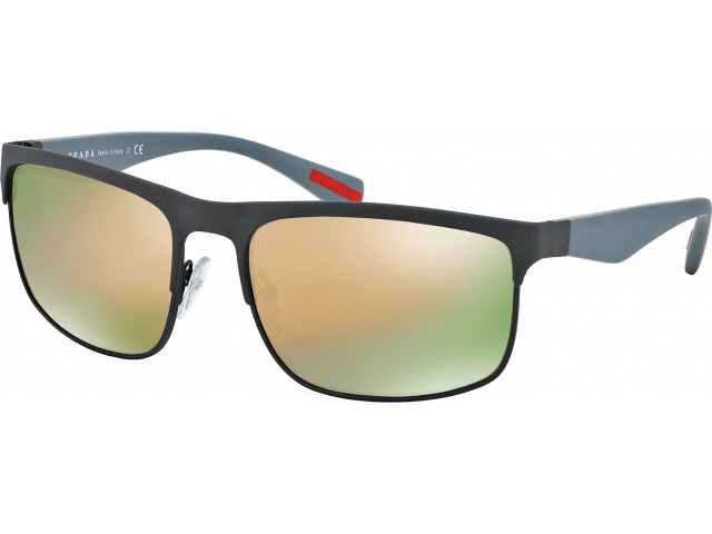 Солнцезащитные очки Prada linea rossa Rubbermax PS 56PS TFZ2D2 Grey Rubber