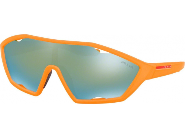 Солнцезащитные очки Prada linea rossa Active PS 16US 4484J2 Fluo Orange Rubber