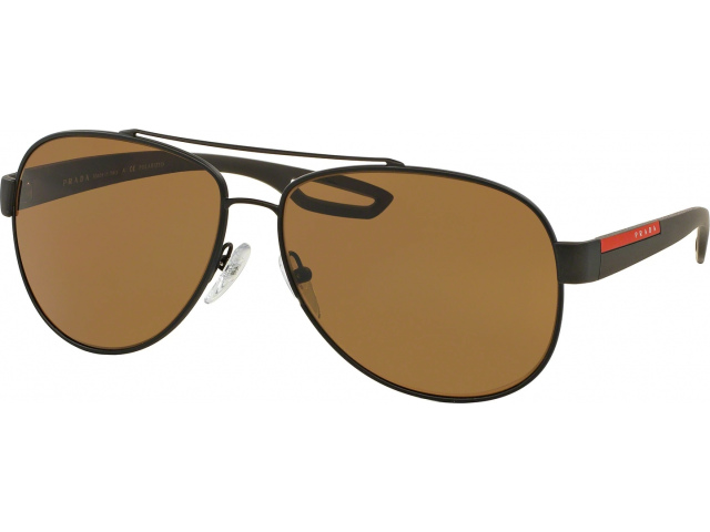 Солнцезащитные очки Prada linea rossa Active PS 55QS UEA5Y1 Brown Rubber