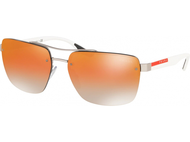   Prada linea rossa Lifestyle PS 60US QFP6U2 Silver Rubber