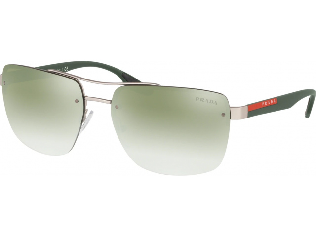   Prada linea rossa Lifestyle PS 60US QFP723 Silver Rubber