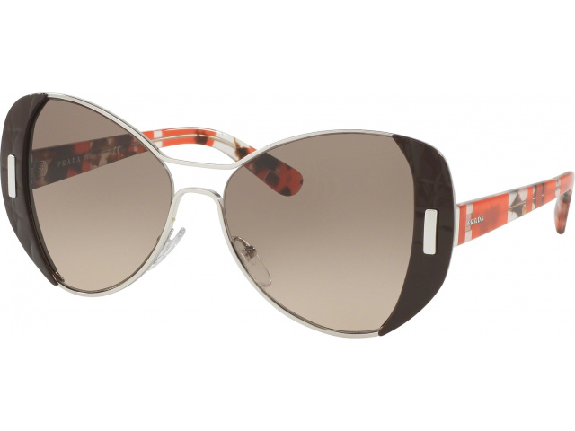 Солнцезащитные очки Prada PR 60SS DHO3D0 Silver/brown