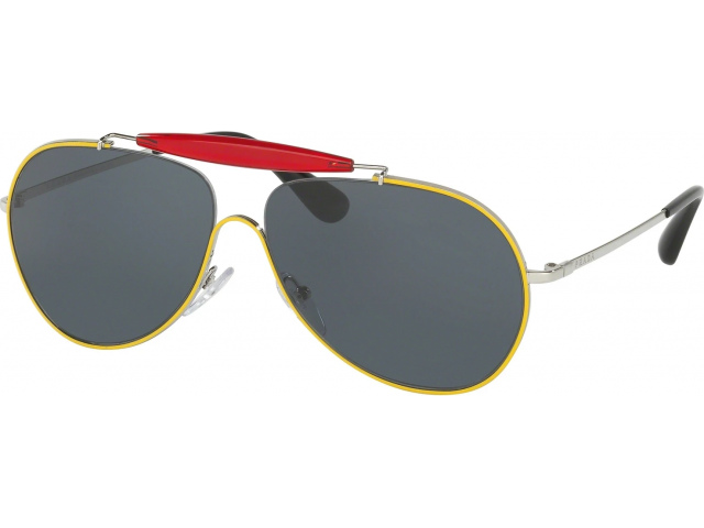 Солнцезащитные очки Prada PR 56SS UFR2K1 Top Yellow/silver