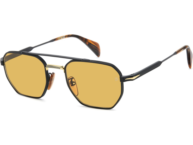 DAVID BECKHAM DB 1229/S I46 Matte Black Gold