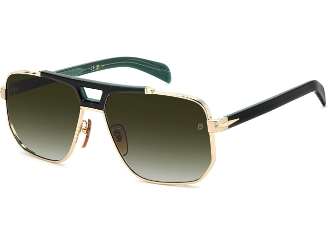 DAVID BECKHAM DB 7157/S PEF Gold Green