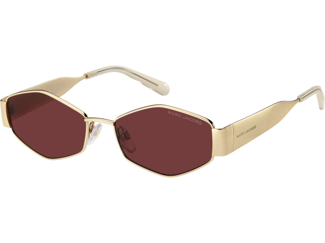 MARC JACOBS MARC 496/SHINY NOA Gold Burgundy