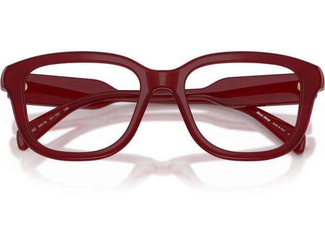 Miu Miu MU 02ZV 21I1O1 Red