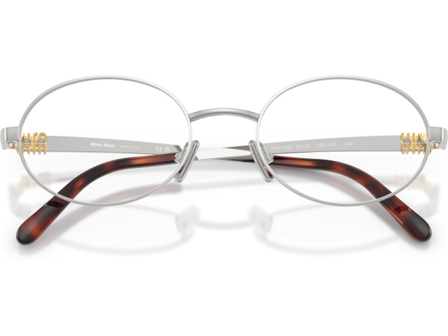 Miu Miu MU 50ZV 1BC1O1 Silver