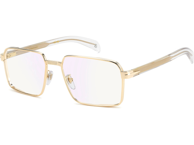 DAVID BECKHAM DB 7166 LOJ Gold Crystal