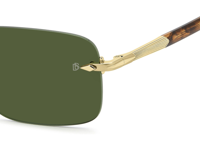 DAVID BECKHAM DB 1195/S T5U Gold Brown Horn