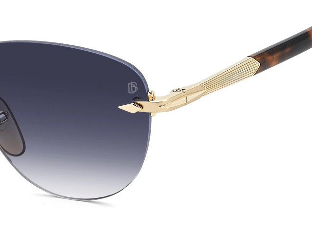 DAVID BECKHAM DB 1224/S 0NR Gold Brown Havana