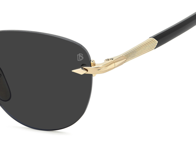 DAVID BECKHAM DB 1224/S RHL Gold Black 2