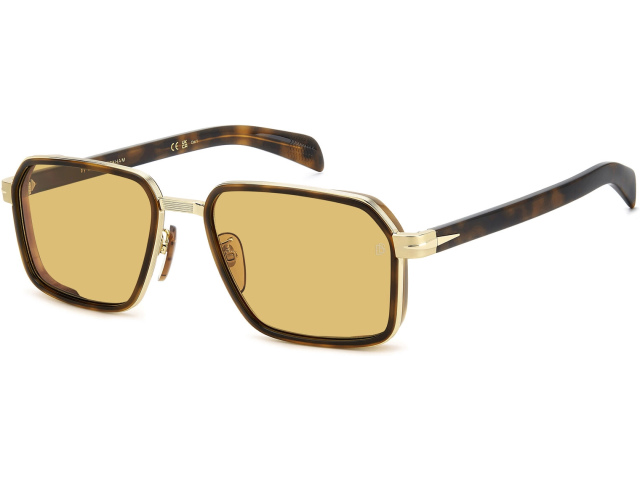 DAVID BECKHAM DB 7158/S 0NR Gold Brown Havana