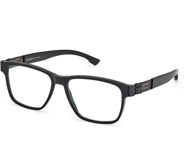 ic! berlin IC META BLACK ROUGH BLACK MATT 55