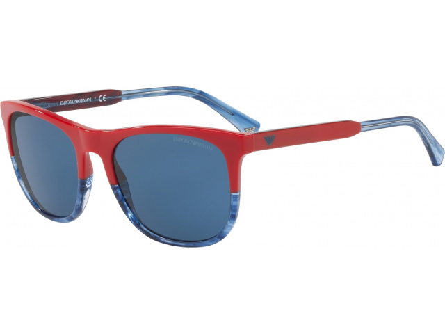 Солнцезащитные очки Emporio armani EA4099 557380 Red/tr Striped Blue