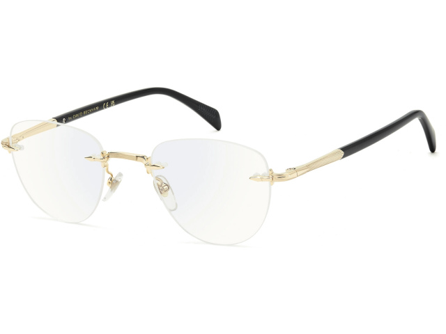 DAVID BECKHAM DB 1243 RHL Gold Black