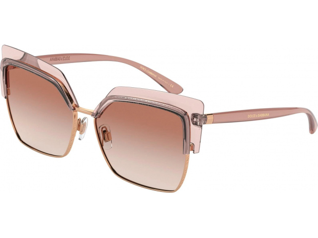 Солнцезащитные очки Dolce & gabbana DG6126 314813 Transparent Pink/pink Gold